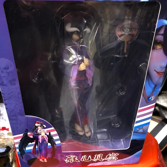 Anime Overlord Albedo Sexy Yukata Ver 1/8 Scale Figure - Picture 1 of 9